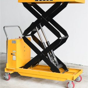 Xe nâng mặt bàn điện 1 tấn cao 1.7M DPS1000 di chuyển đẩy tay