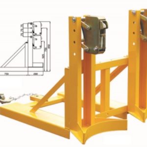 Bộ kẹp phuy đôi sắt N2 giá rẻ tại TPHCM