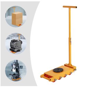 Rùa nâng chuyển hàng 12 tấn có 8 bánh xe PU di chuyển, bàn xoay tròn