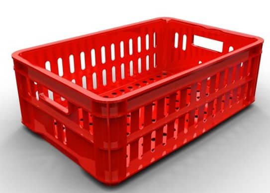 Sóng nhựa hở HS020 585x385x180mm