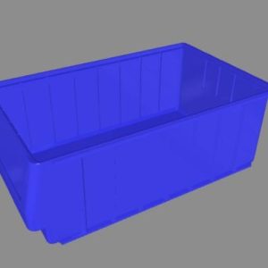 Sóng nhựa công nghiệp bít KPT01 380x230x140mm