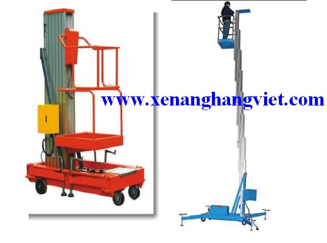 Thang nâng điện 10M 1 người trục đơn GTWY1001 thang nhôm