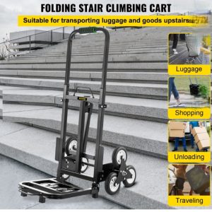 Xe đẩy hàng leo cầu thang 150kg 6 bánh