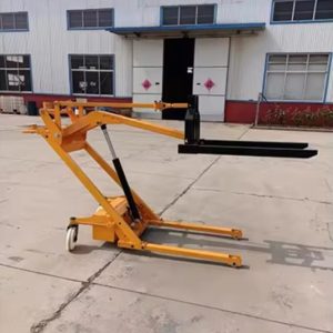 Xe nâng điện 500kg cao 1.7m gập gọn được đẩy tay