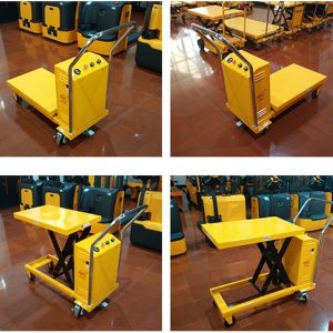 Xe nâng mặt bàn bán tự động DPS500 tải 500kg cao 90cm