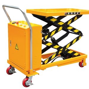 Xe nâng mặt bàn điện 350kg cao 1.5M