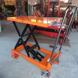 Xe nâng mặt bàn 150kg TT150 tay cầm gập được