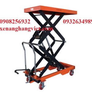 Xe nâng mặt bàn PTS1000 nâng 1000kg lên cao 1.7M