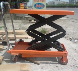 Xe nâng mặt bàn 1000kg cao 1.5M nâng cây kiểng