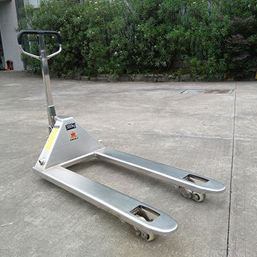 Xe nâng tay thấp mạ kẽm 2500kg