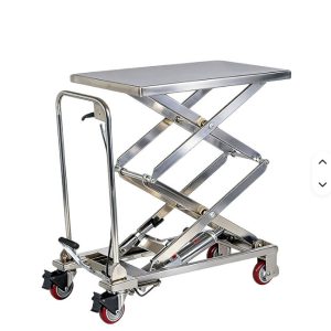 xe nâng mặt bàn inox 500kg 1.5m